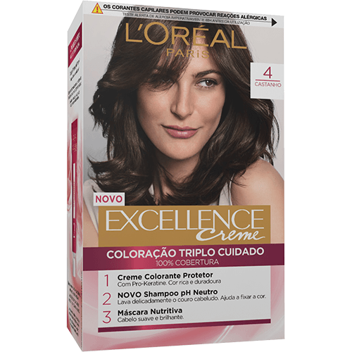 EXCELLENCE Crème 4 Castanho